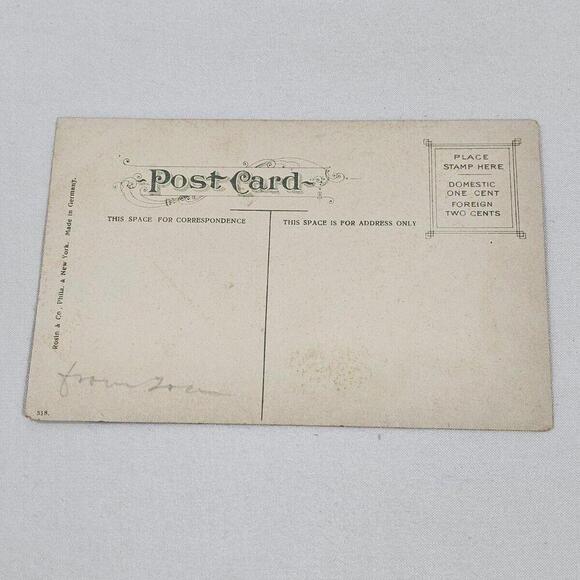 Antique Early 1920s Post Card Valley From Mount Lowe Railway California - Picture 2 of 2